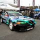 the famous hks r33 nissan gt-r race car parked at R's Meeting